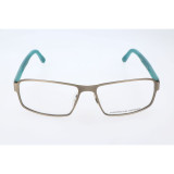 Men' Spectacle frame Porsche Design P8231E Golden ø 58 mm