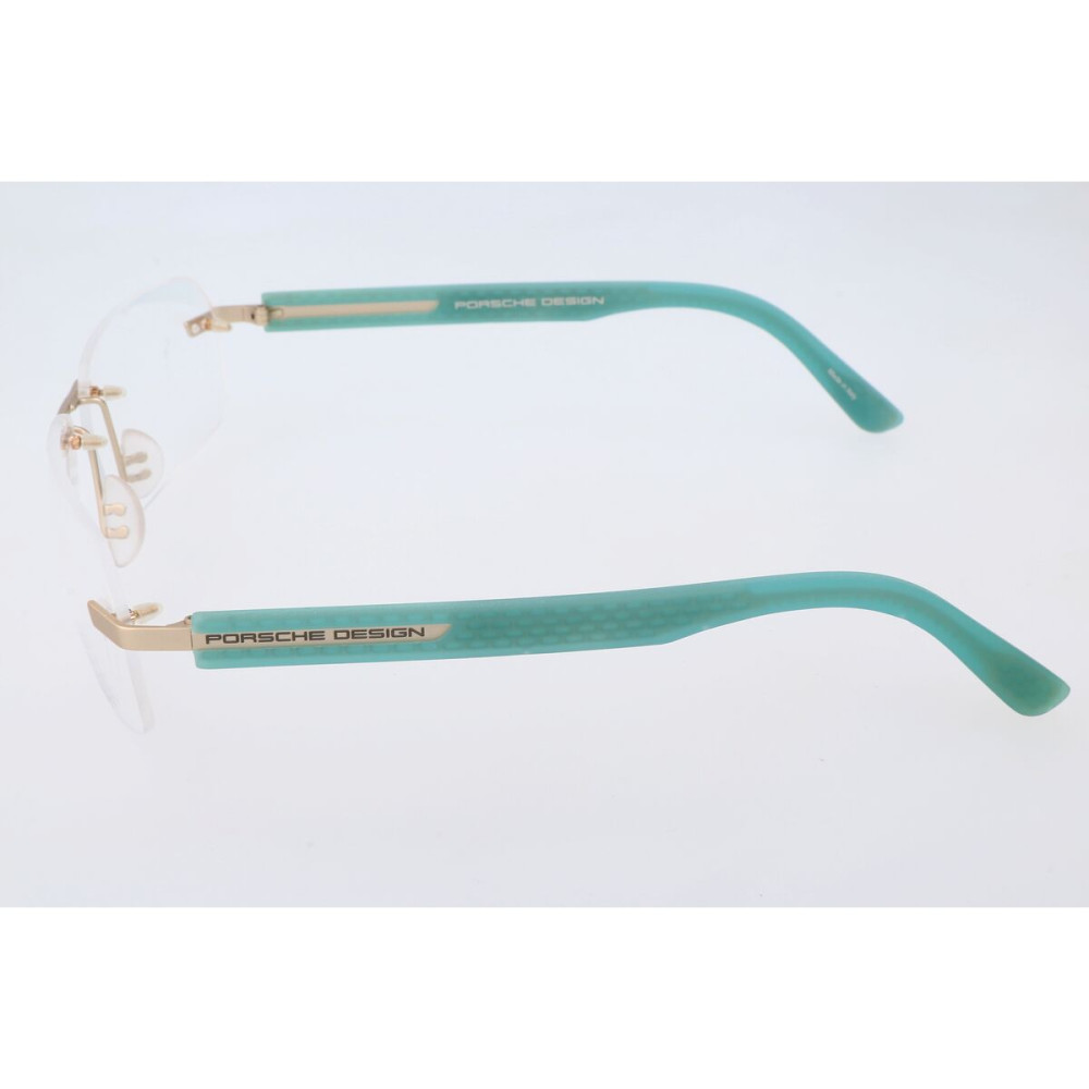 Men' Spectacle frame Porsche Design P8233E Golden ø 60 mm