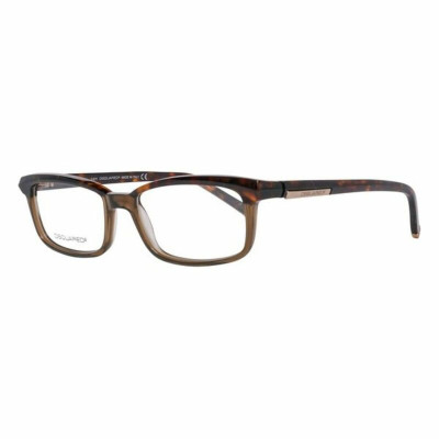 Men' Spectacle frame Dsquared2 DQ5034-056-53 Brown Ø 53 mm