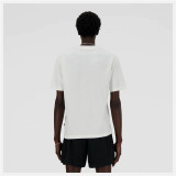 Short-sleeve Sports T-shirt New Balance MT41593 SST White (XL)