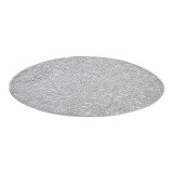 Table Mat Kinvara Silver Plastic 30 % Polyester Ø 38 cm 38 x 0,01 x 38 cm (12 Units)