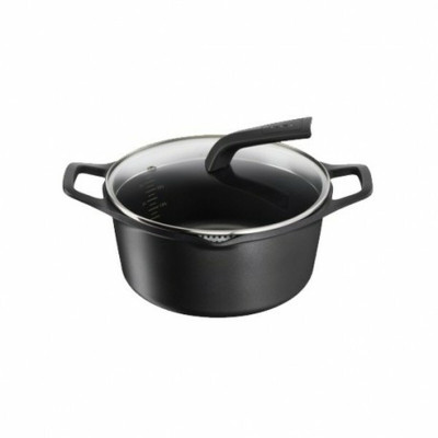 Casserole with lid Tefal ROBUSTO E24944 Black