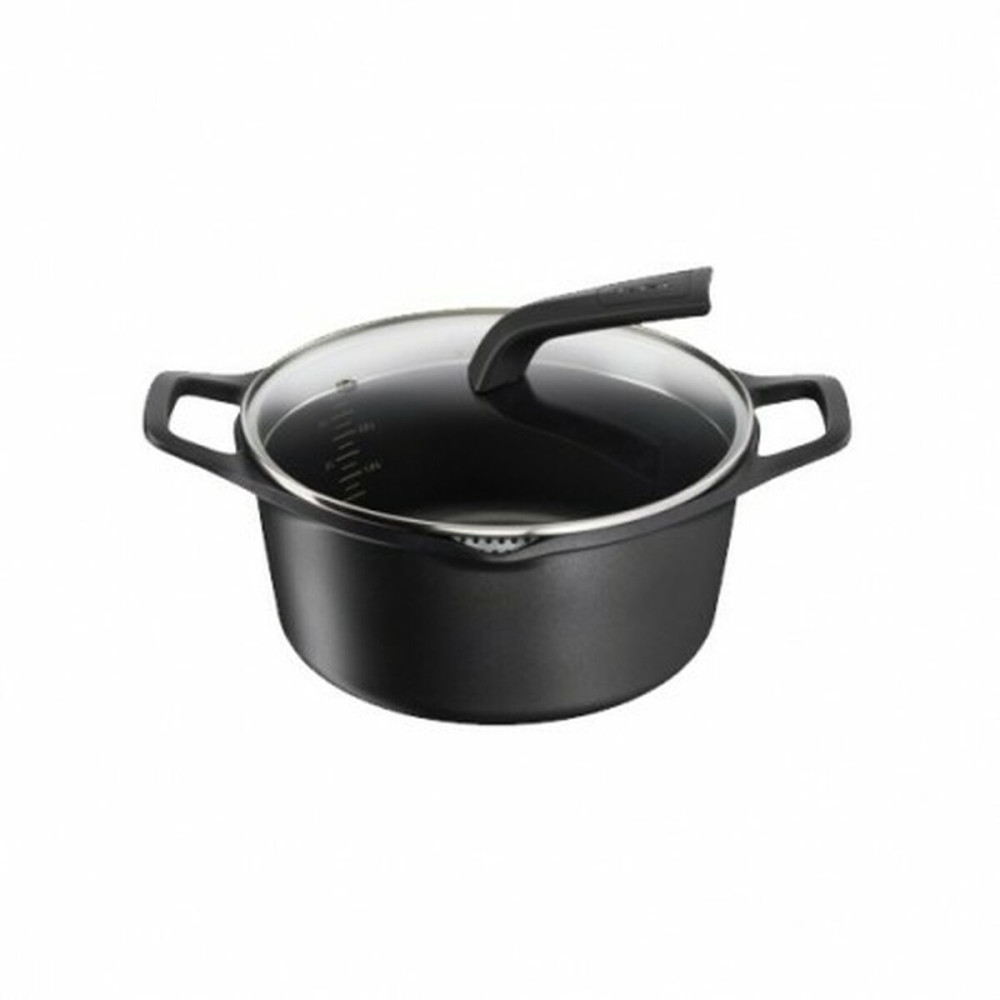 Casserole with lid Tefal ROBUSTO E24944 Black