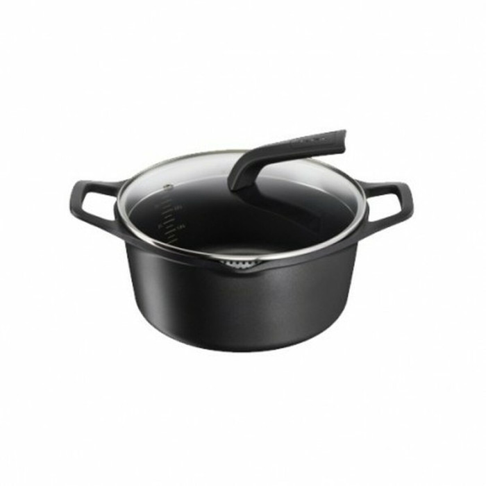 Casserole with lid Tefal ROBUSTO E24944 Black
