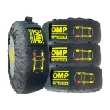 Set of tyre covers OMP Speed 4 Pieces
