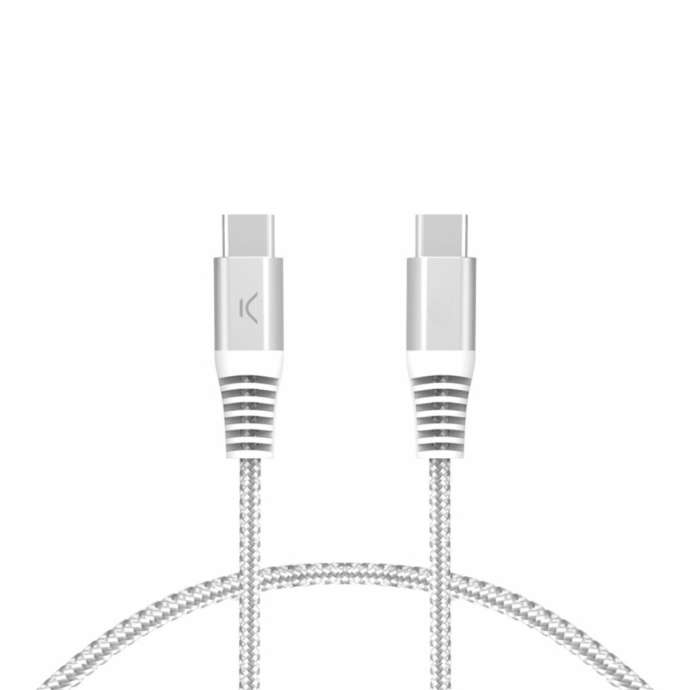 USB-C to USB-C Cable KSIX White