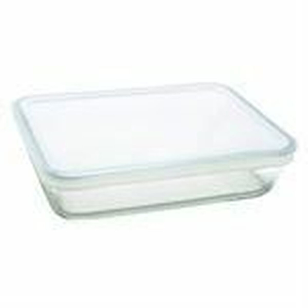 Tray with lid Pyrex 244P000/5013 White Polyurethane 4 L