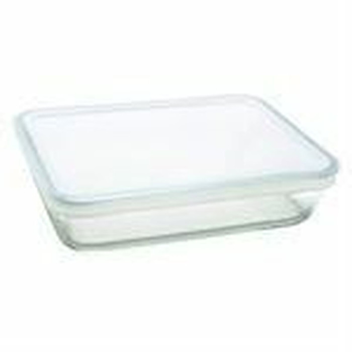 Tray with lid Pyrex 244P000/5013 White Polyurethane 4 L