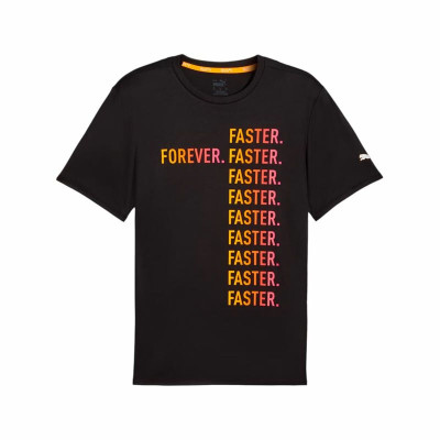 Short-sleeve Sports T-shirt Puma Run Favorites Forever Faster M