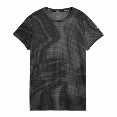 Women’s Short Sleeve T-Shirt Puma Run Favorite AOP