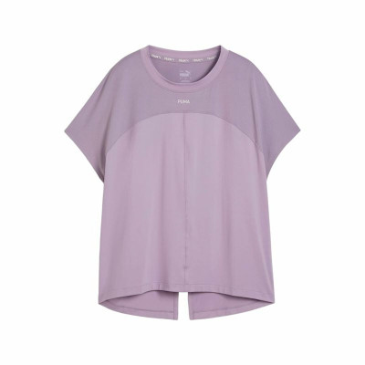 Women’s Short Sleeve T-Shirt Puma Cloudspun Mix Lavendar