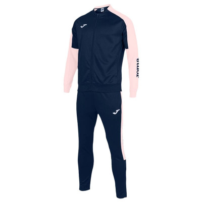 Tracksuit for Adults Joma Sport Eco Championship Navy Blue Children's Men