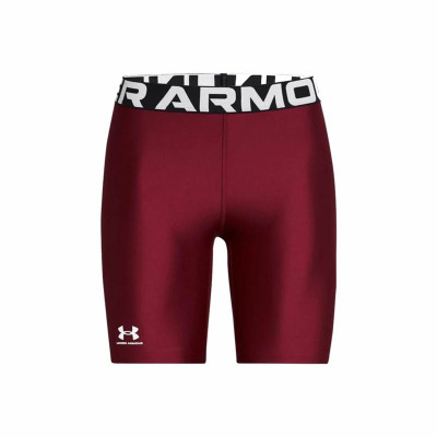 Sports Leggings for Men Under Armour Fitness Maroon Crimson Red
