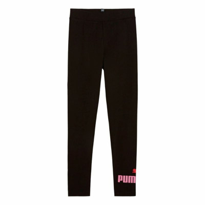 Sports Leggings for Children Puma Essentials Logo G Black
