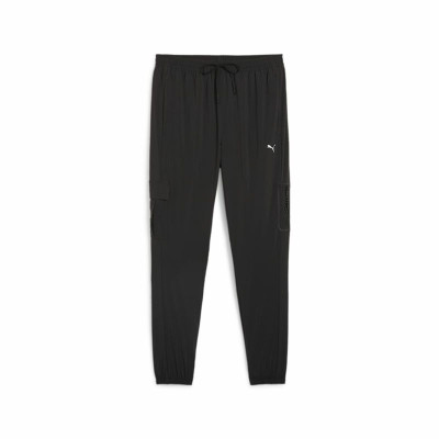 Adult's Tracksuit Bottoms Puma Flex Woven Cargo Black Men