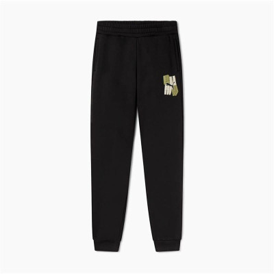 Children's Tracksuit Bottoms Puma Essentials+ Graphic Black