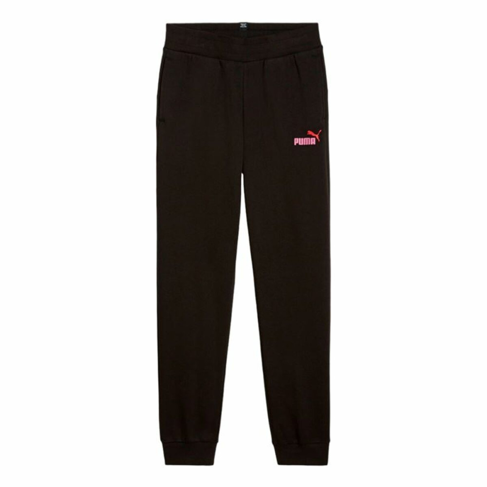 Children's Tracksuit Bottoms Puma  Essentials Black