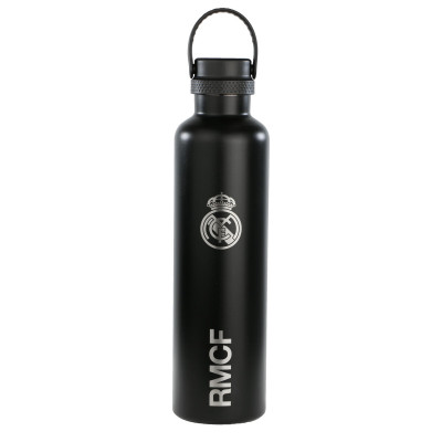 Thermal Bottle Real Madrid C.F. Grey Silicone Stainless steel