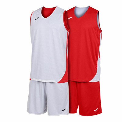 Adult's Sports Outfit Joma Sport Kansas Red Multicolour 2 Pieces