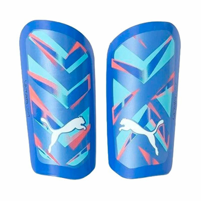 Football Shinguards Puma Ultra Light Sleeve Blue