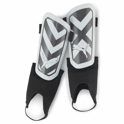Football Shinguards Puma Ultra Light Ankle White Black