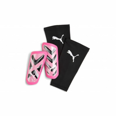 Football Shinguards Puma Ultra Light Sleeve Pink