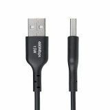 USB Cable Startech USB2AC1MNC Black 1 m
