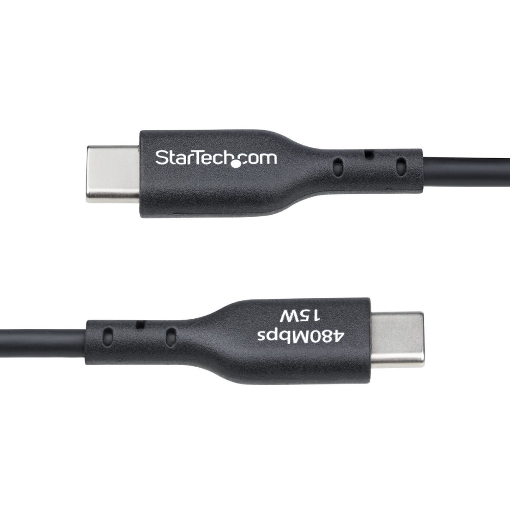 USB Cable Startech USB2AC1MNC Black 1 m