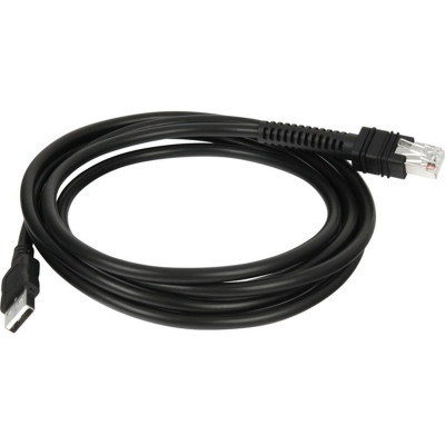 USB Cable Zebra CBA-U46-S07ZAR Black 2 m