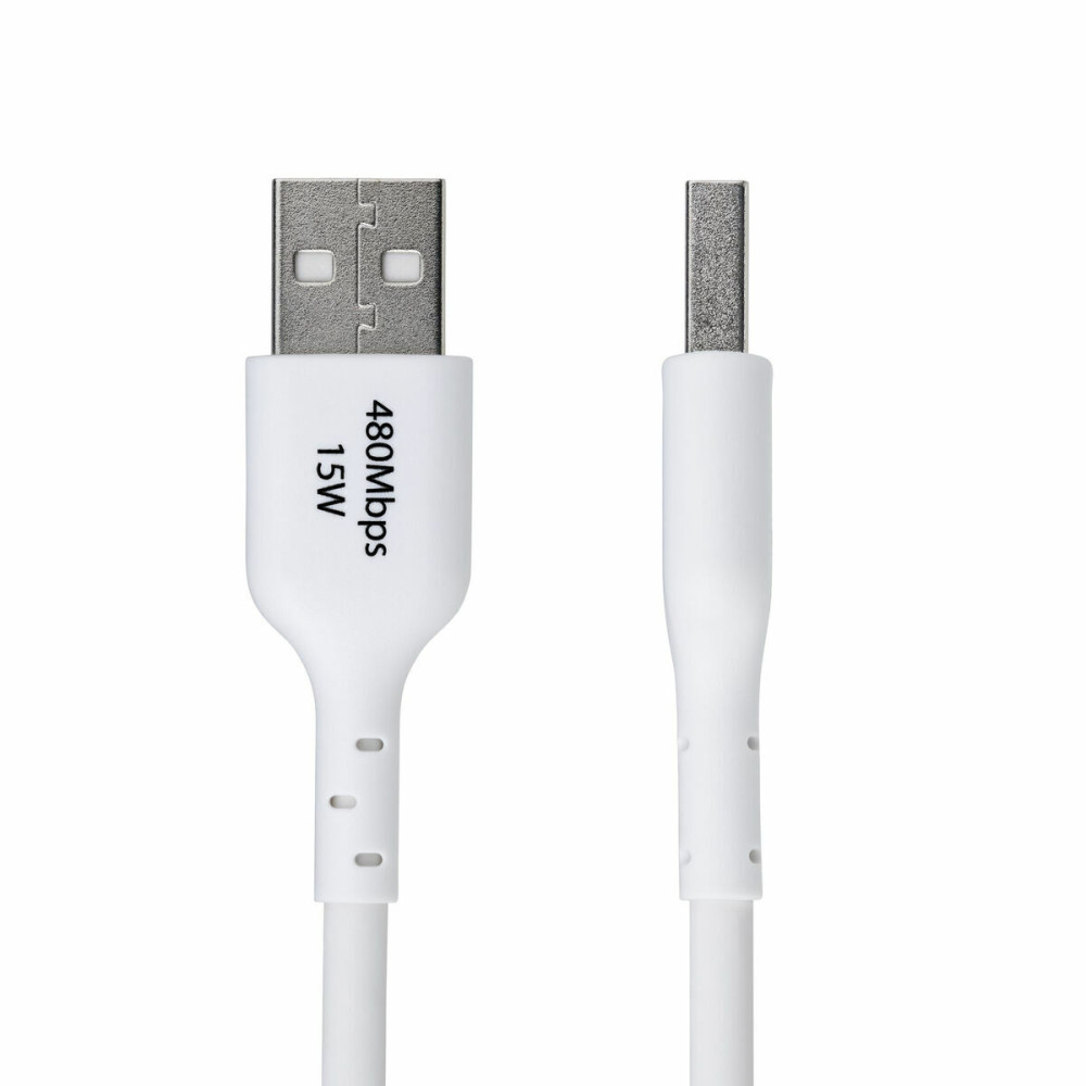 USB Cable Startech USB2AC3MNCWHE White 3 m