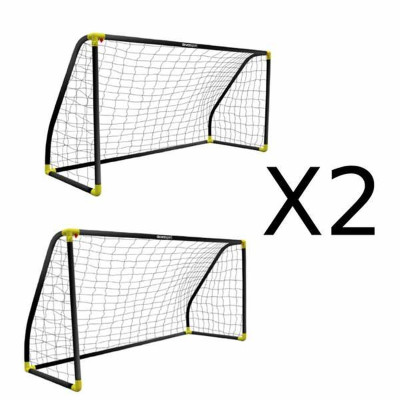 Set of 2 football goals Ociotrends 180 x 91 x 120 cm