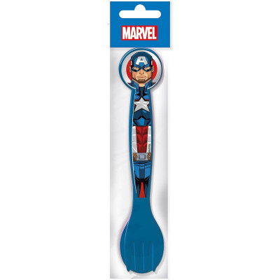 Cutlery set The Avengers CZ11397 Multicolour Plastic 2 Pieces
