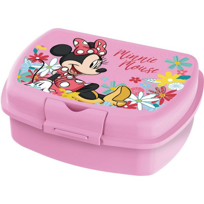 Lunchbox Minnie Mouse CZ11371 Pink Plastic