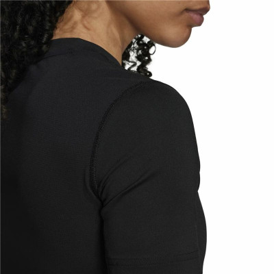 Women’s Short Sleeve T-Shirt Adidas Techfit Black