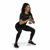 Women’s Short Sleeve T-Shirt Adidas Techfit Black