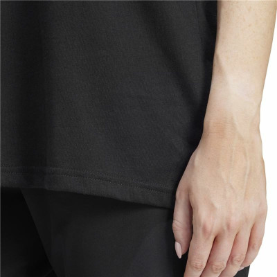 Women’s Short Sleeve T-Shirt Adidas Flower Pack Bos Black