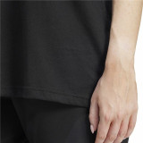 Women’s Short Sleeve T-Shirt Adidas Flower Pack Bos Black