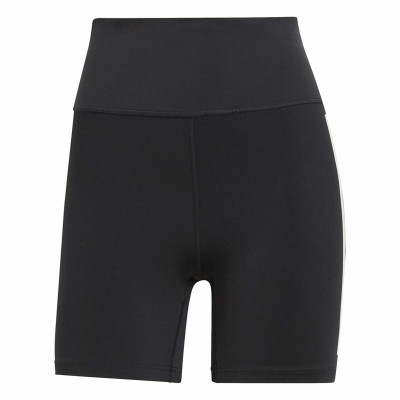 Sport leggings for Women Adidas Dailyrun 3Stripes 5In Black