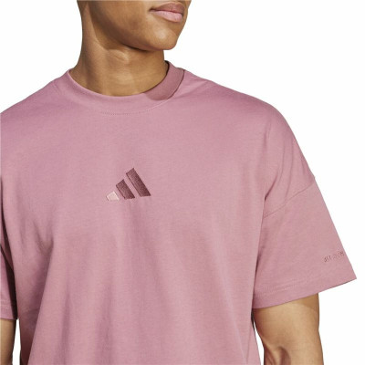Men’s Short Sleeve T-Shirt Adidas All Szn Pink