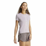 Men’s Short Sleeve T-Shirt Adidas Terrex Agravic Lilac