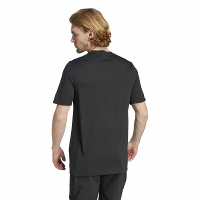 Men’s Short Sleeve T-Shirt Adidas Mt Log Tech Black