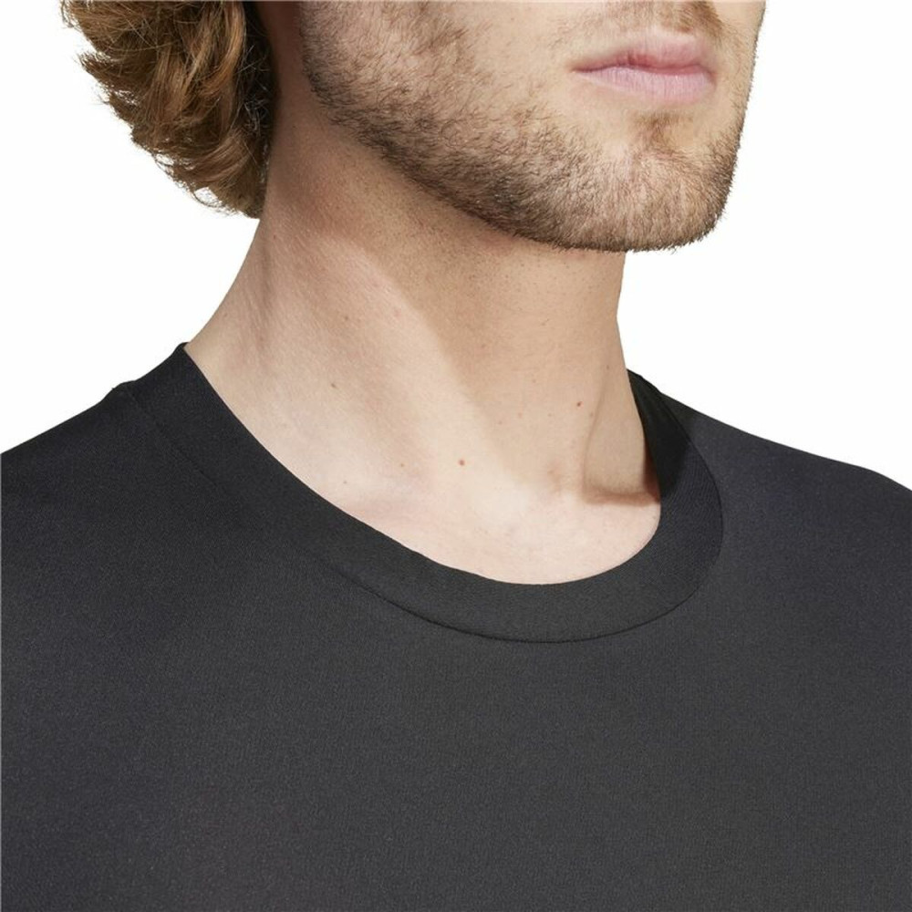 Men’s Short Sleeve T-Shirt Adidas Mt Log Tech Black