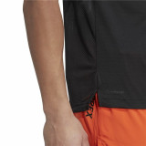 Men’s Short Sleeve T-Shirt Adidas Agr Shirt Black