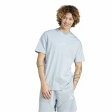 Men’s Short Sleeve T-Shirt Adidas All Szn Graphic Blue