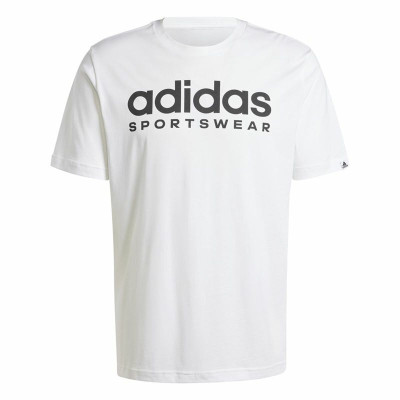 Men’s Short Sleeve T-Shirt Adidas Spw White