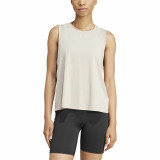 Tank Top Women Adidas Studio Beige