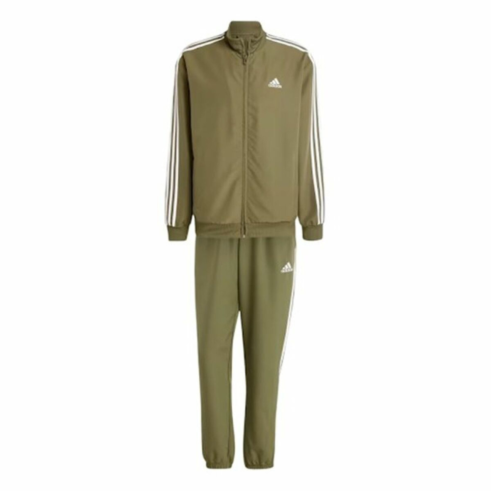 Tracksuit Adidas Basic 3S Woven Green Men