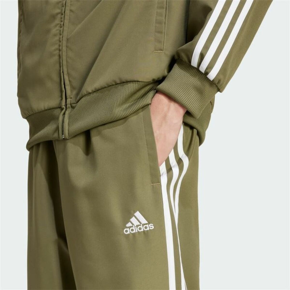 Tracksuit Adidas Basic 3S Woven Green Men