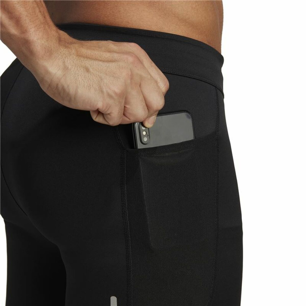 Sports Leggings for Men Adidas Saturday Black