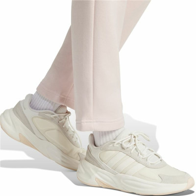 Long Sports Trousers Adidas Essentials Small Logo Feel Cozy Open Pink Lady